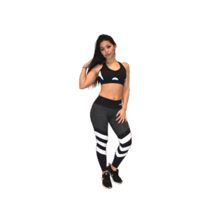 Slim fit black sports dress